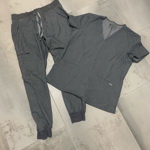 Figs scrubs set. Graphite, size M.